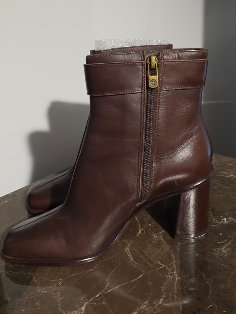 Antonio Melani dark brown ankle boots - Picture 6 of 8